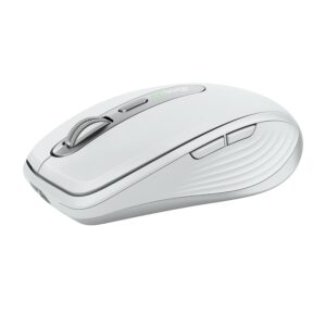 Logitech MX Anywhere 3 per Mac  Mouse Compatto Performante, Wireless, Scroller Magnetico Veloce, Su Ogni Superficie, Sensore 4000 DPI, Pulsanti Custom, USB-C, Bluetooth, Apple Mac, iPad, Windows